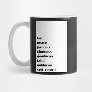 fruitage of the spirit .5 Mug